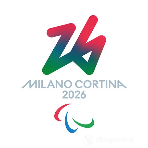 Peluche Paralimpiadi Super Flo Mantello 30 Cm – Mascotte Olimpiadi Milano Cortina 2026