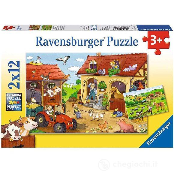 Puzzle 2x12 fattoria (075607)