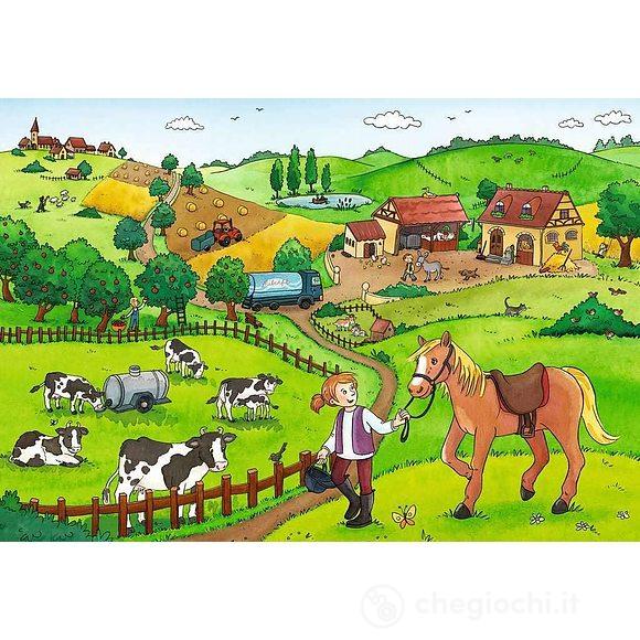 Puzzle 2x12 fattoria (075607)
