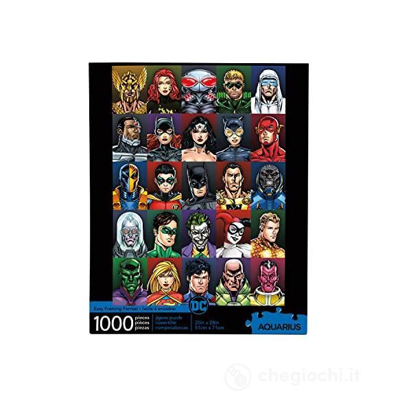 Faces DC Comics - Puzzle 1000 pezzi