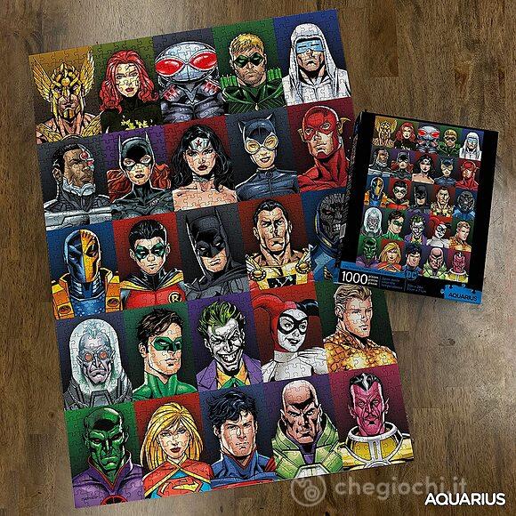 Faces DC Comics - Puzzle 1000 pezzi