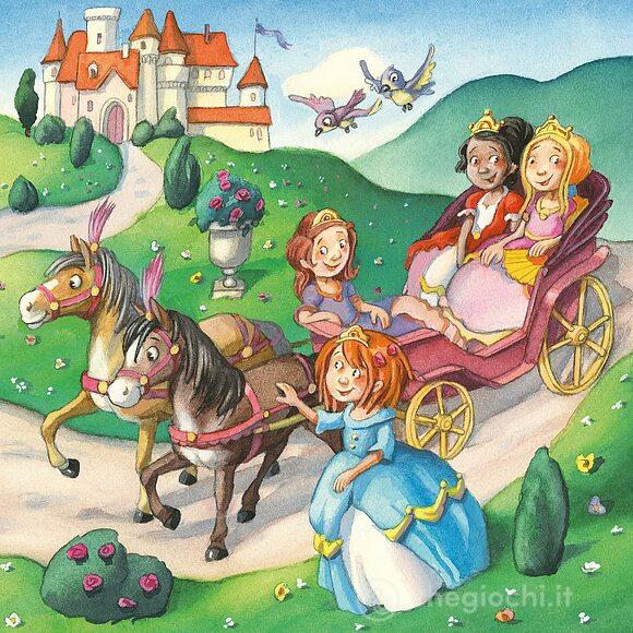 Piccole principessine - Puzzle 3 x 49 pezzi (05564)