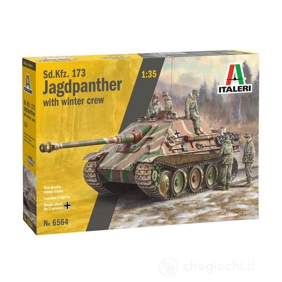 Sd.Kfz.173 JAGDPANTHER with winter crew (IT6564) +14