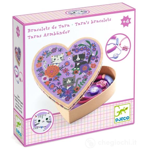 Braccialetti di Tara con scatola a cuore (DJ05566)