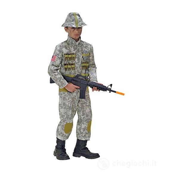 Soldato (Casacca, Pantaloni, Elmetto) (128 Cm / 5-7 Years)