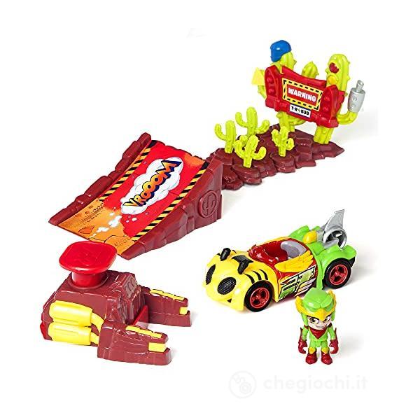 T-Racers Playset 1x4 Eagle Jump
