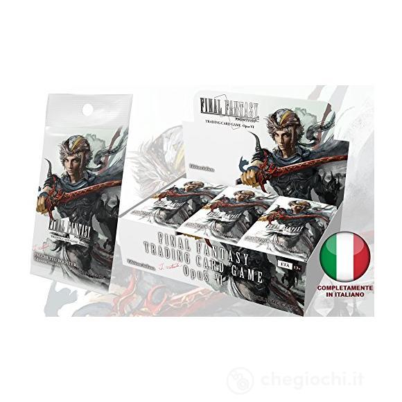 Fftcg Opus Vi Boosters Box Ita 36 Buste