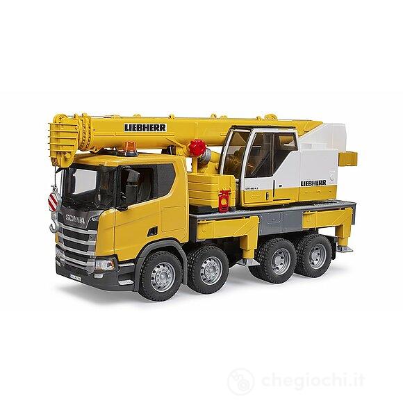 Autogru Liebherr Scania Super 560R con modulo Light + Sound (03571)