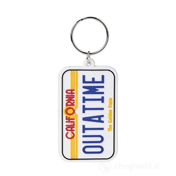 Portachiavi Back to the Future License