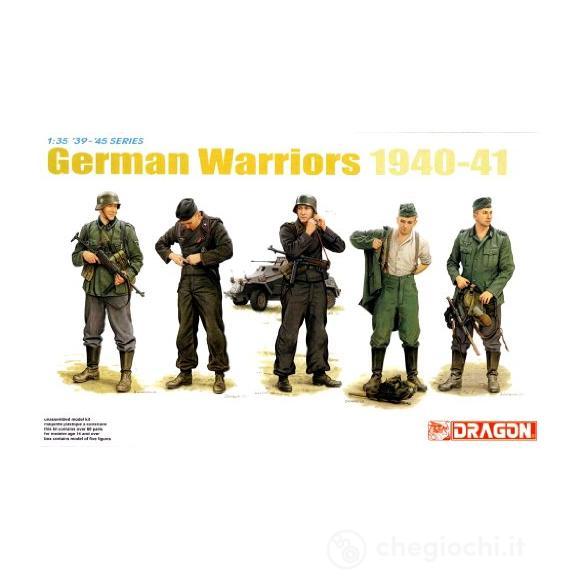 Soldati Tedeschi German Warriors 1940-41 include 5 figure (6574D)