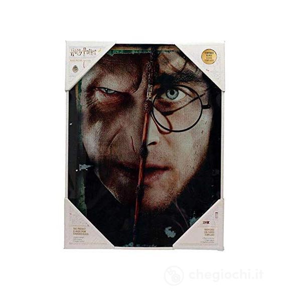 Hp Half Face Harry&Voldemort Glass Poste