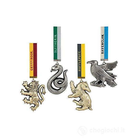 Hp House Mascot Ornaments Set