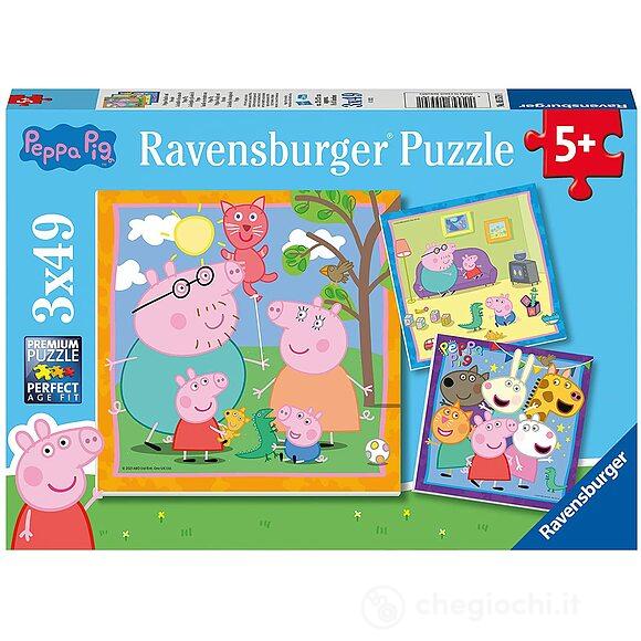 Peppa Pig - Puzzle 3 x 49 pezzi (05579)