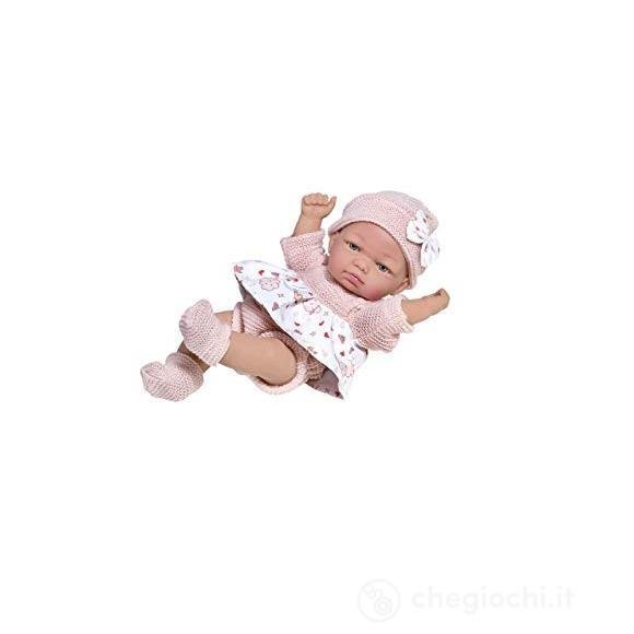 Bambola con abito Lana Rosa 25 cm (2580)