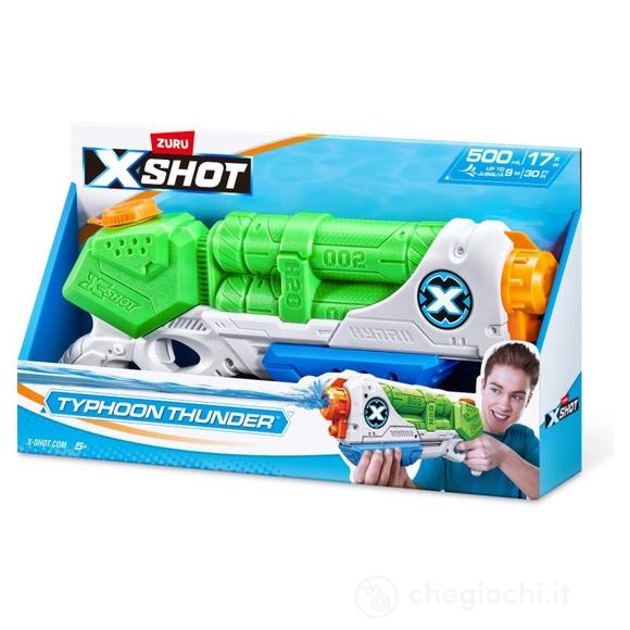 Pistola ad acqua - X-Shot Water Water Warfare-Water Blaster-Medium Typhoon Thunder