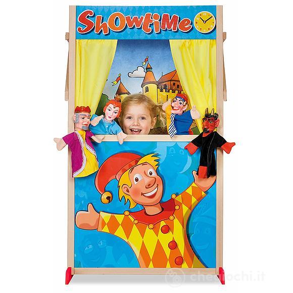 Teatrino senza marionette cm.110 in legno (100002586)