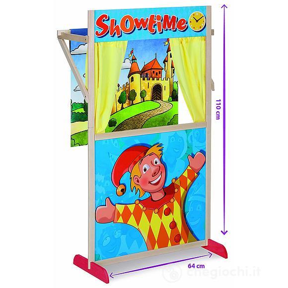 Teatrino senza marionette cm.110 in legno (100002586)