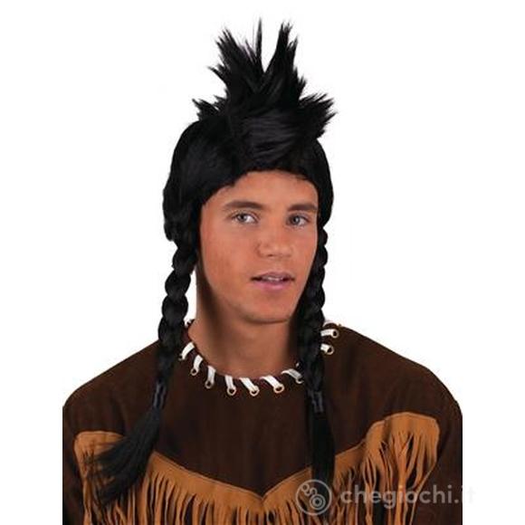 Parrucca Indiana Trecce Mohawk (57586)