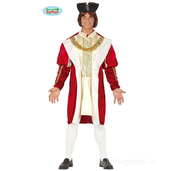 Costume Uomo Nobile Re Rinascimentale Alta Qualit? Taglia L (88587)