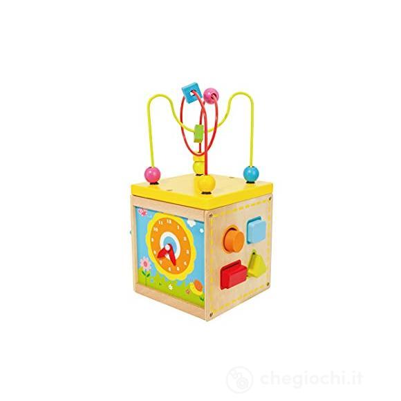 Fatto Di Legno - Cubo Con Labirinto Montessori - Box