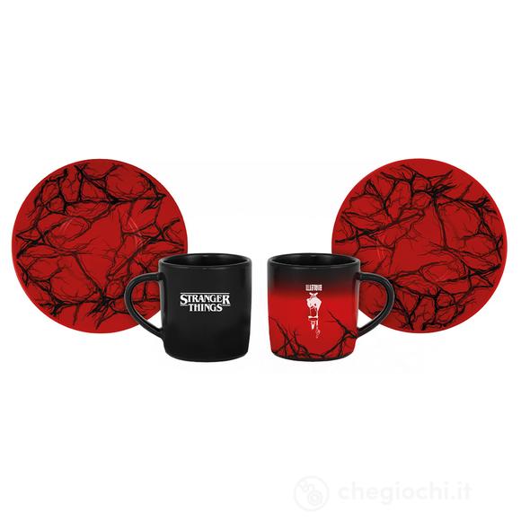 Set 2 Tazzine Cambia Colore Stranger Things