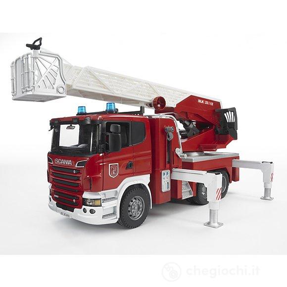 Scania serie R autopompa Pompieri con luci e suoni (03590)