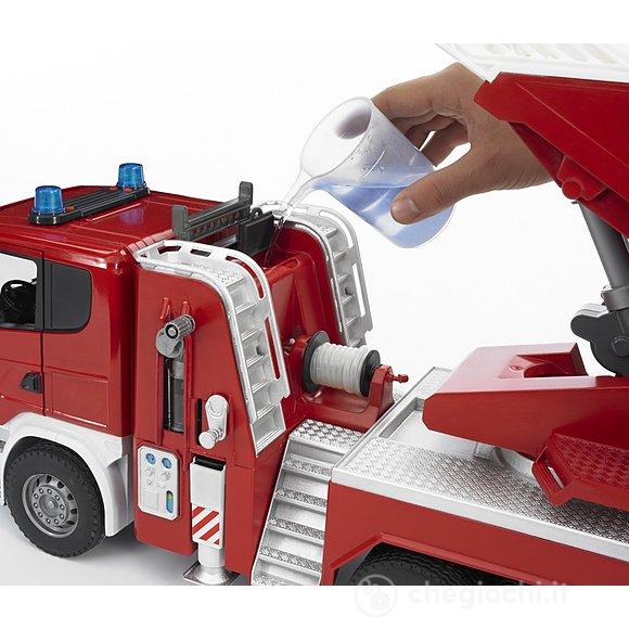 Scania serie R autopompa Pompieri con luci e suoni (03590)
