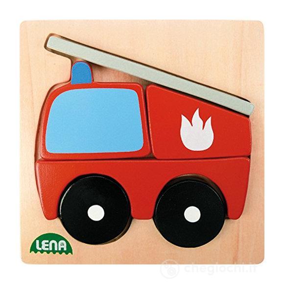 Puzzle In Legno - Vigili Del Fuoco