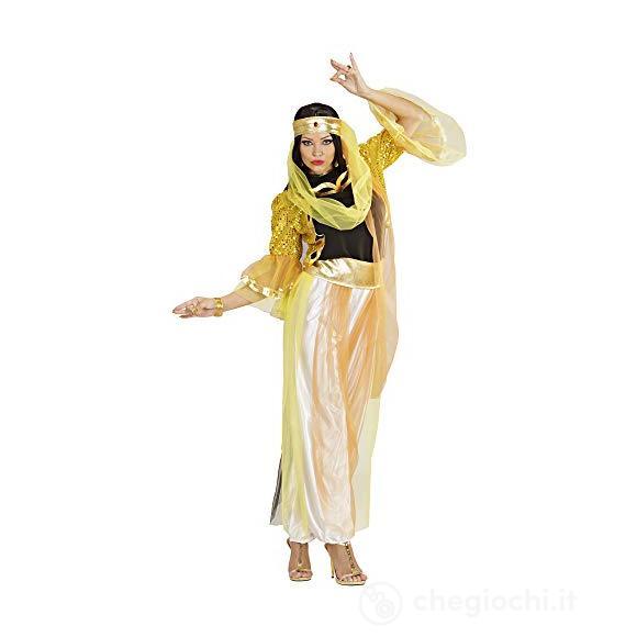 Odalisca (Camicia, Giacca In Paillettes, Pantaloni Con Veli, Cintura, Copricapo Con Veli) S