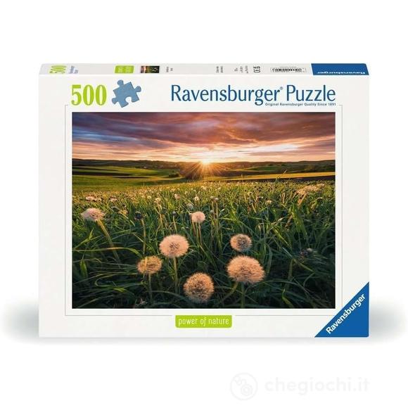 Denti di leone al tramonto - Nature collection - Puzzle 500 pezzi (12000592)