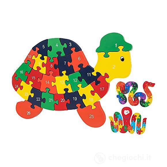 Sir Wood Puzzle Legno 26 pz - articolo assortito 1 pz (40592)