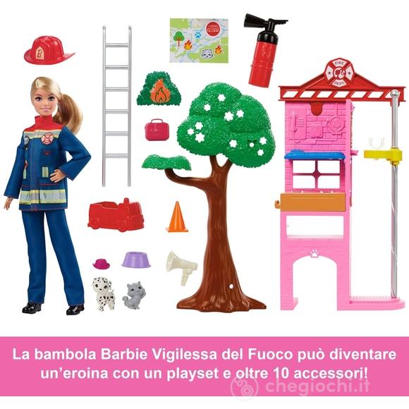 Barbie Vigile del Fuoco Playset (HRG55)