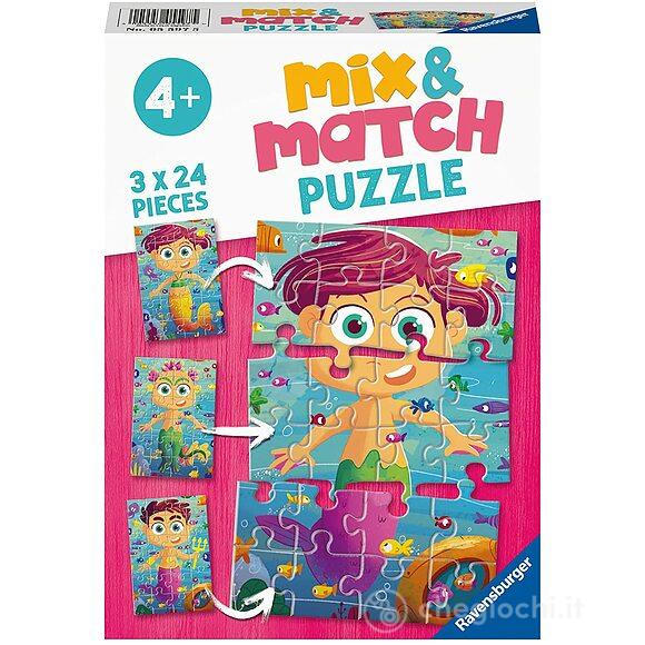 Sirenette e mostri marini - Mix & Match Puzzle (05597)