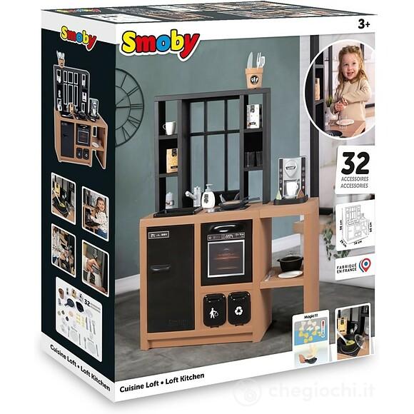 Cucina Loft stile industriale con 32 accessori (312600)