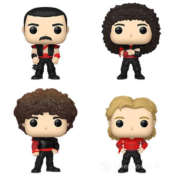 Funko Pop Rocks - Queen - 4 personaggi