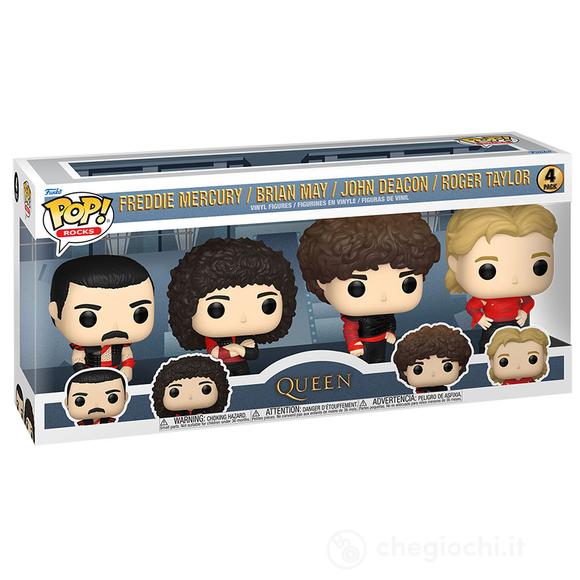 Funko Pop Rocks - Queen - 4 personaggi