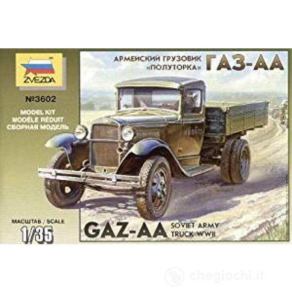 Veicolo Gaz AA. Cmioncino sovietico Seconda Guerra Mondiale 1/35 (ZS3602)