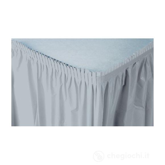 Creative Converting: Ts Pl 6/1Ct Shimrng Slvr 14' Qs