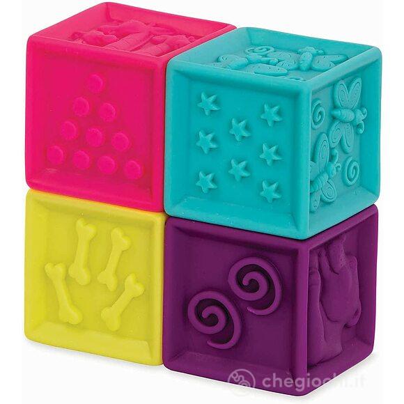 Soffici mattoncini e piramide anelli Soft Block & Stacking Rings Set (BX1971Z)