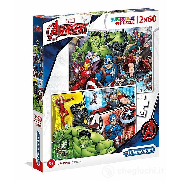 The Avengers 2 x 60 pezzi (21605)