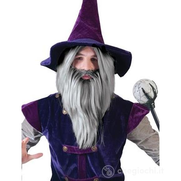 Parrucca Barba Mago (57607)