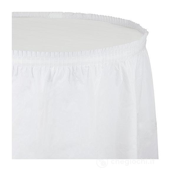 Creative Converting: Ts Pl 6/1Ct White Tblskrt Qs. Gonna Plastica 74 X 420 Cm Bianco