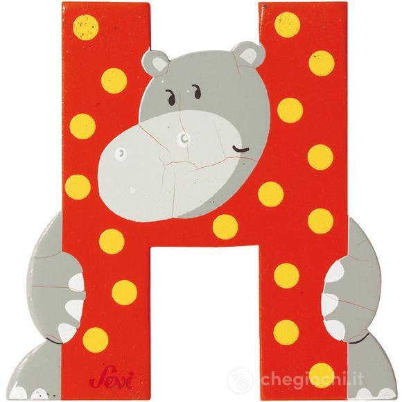 Lettera H Hippopotamus