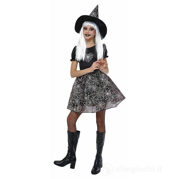 Costume Strega Ragnatela Fosforescente 11-12 anni (S8860-TW)