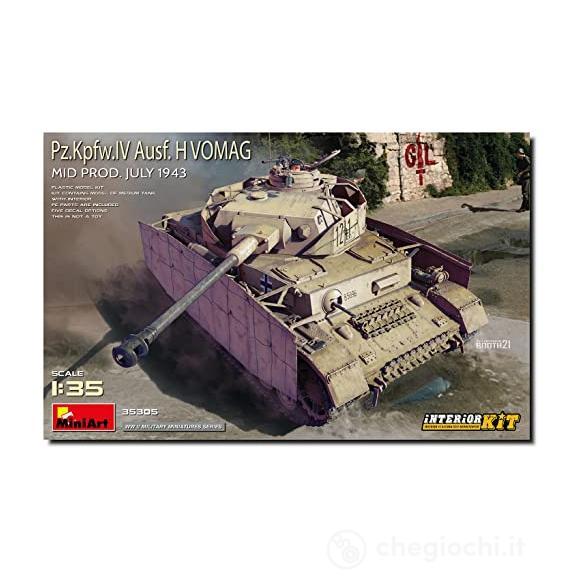 1/35 Pz.Kpfw.Iv Ausf. H Vomag. Mid Prod. July 1943. Interior Kit (MA35305)