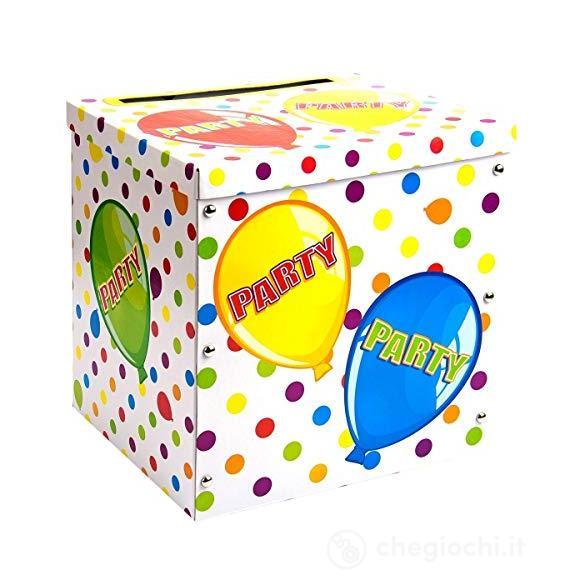 Folat: Enveloppe Gift Box Balloon Party. Scatola Card Box Party Palloncini