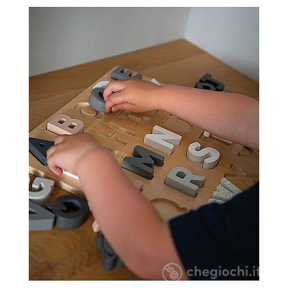 Puzzle Alfabeto In Legno