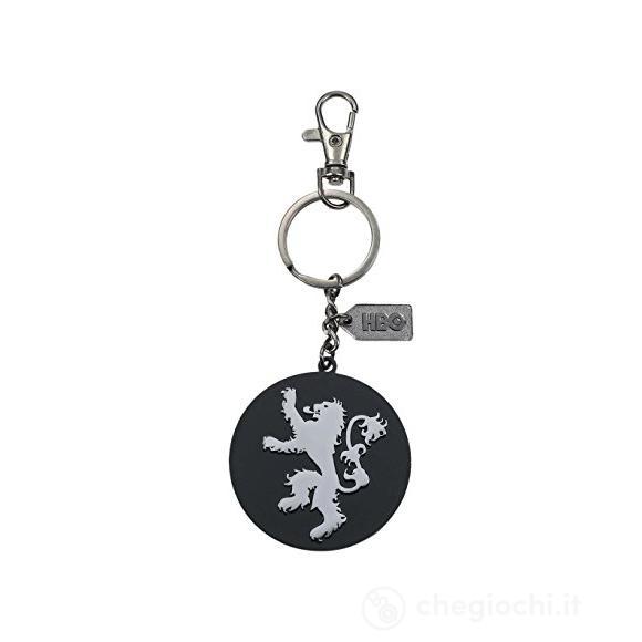 Got Lannister Silver Logo Metal Keychain