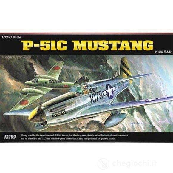 Aereo Mustang P-51C scala 1/72 (AC12441)