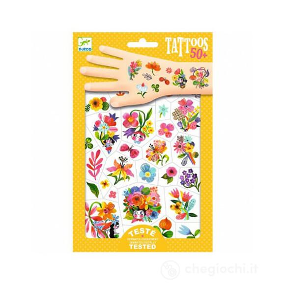 Acqua fiore - Body art - tatuaggi (DJ09616)